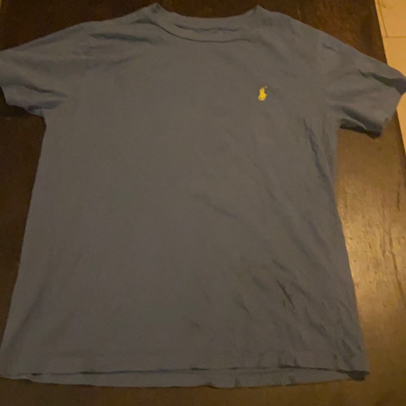 blue kids polo shirt 10-12 - Picture 2 of 2